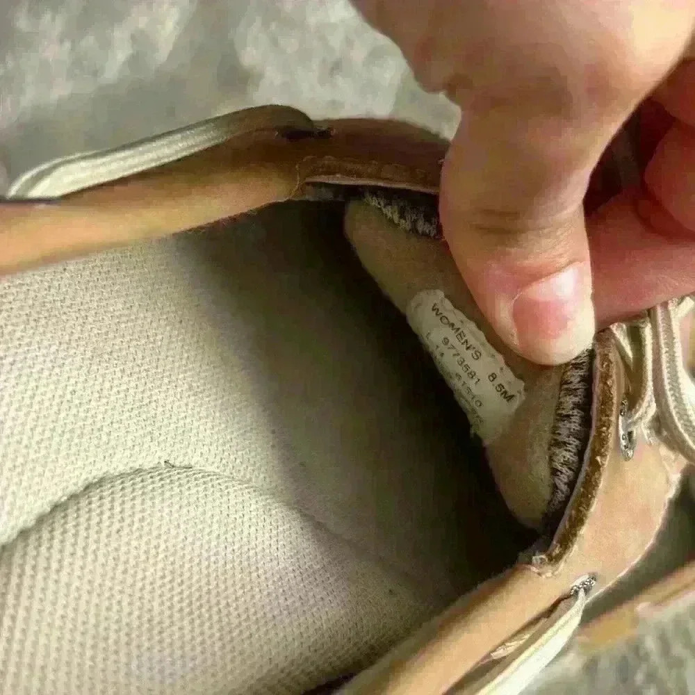 Women’s Sperry’s Angelfish Linen‎ Oak Boat Shoes - Picture 3 of 4